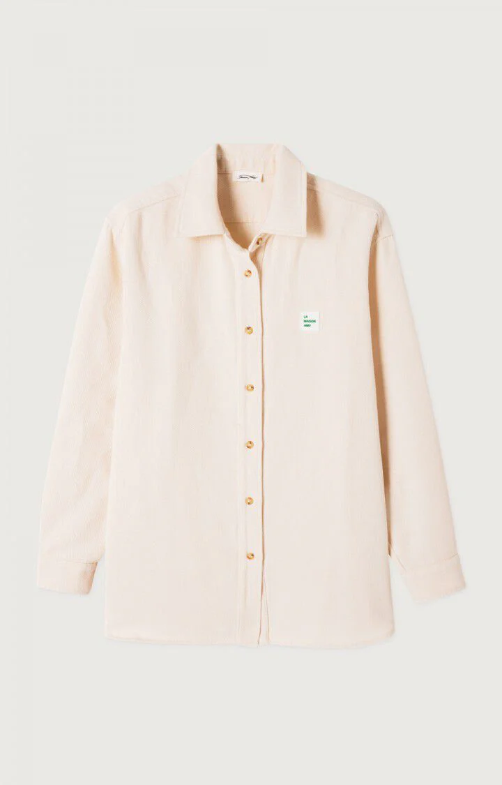Blouses lange mouw beige American Vintage - Image 2