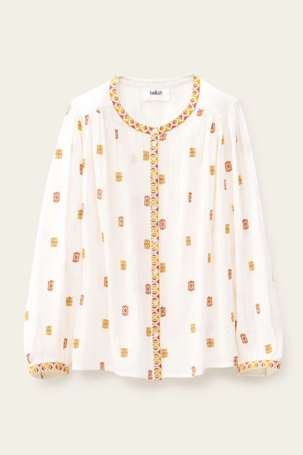Blouses lange mouw beige ba&sh - Image 3