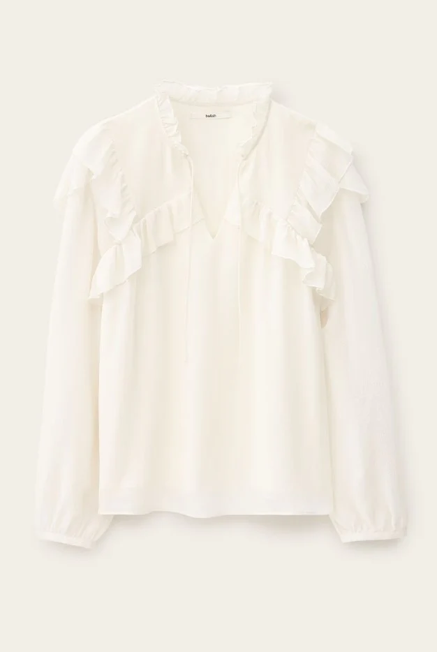 Blouses lange mouw beige ba&sh - Image 4