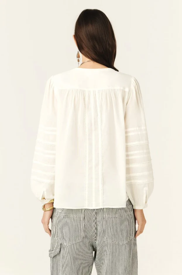 Blouses lange mouw beige ba&sh - Image 4