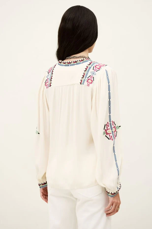Blouses lange mouw beige ba&sh - Image 2