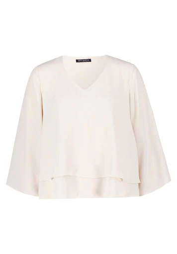 Blouses lange mouw beige Betty Barclay - Image 2