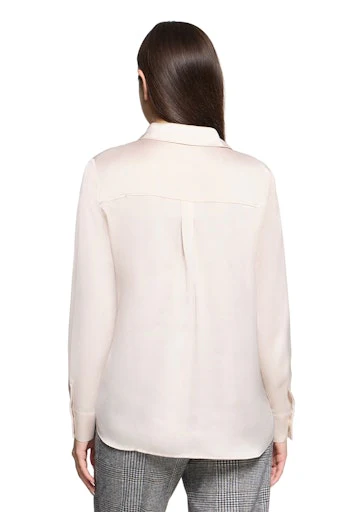 Blouses lange mouw beige Betty & Co - Image 4