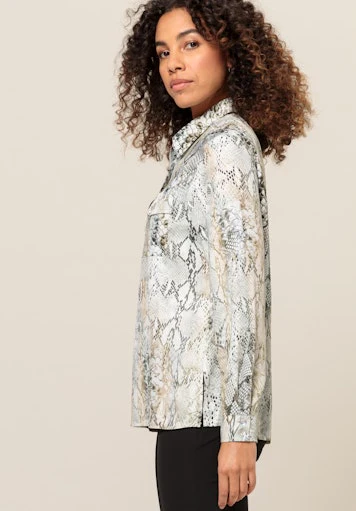 Blouses lange mouw beige Bianca - Image 3