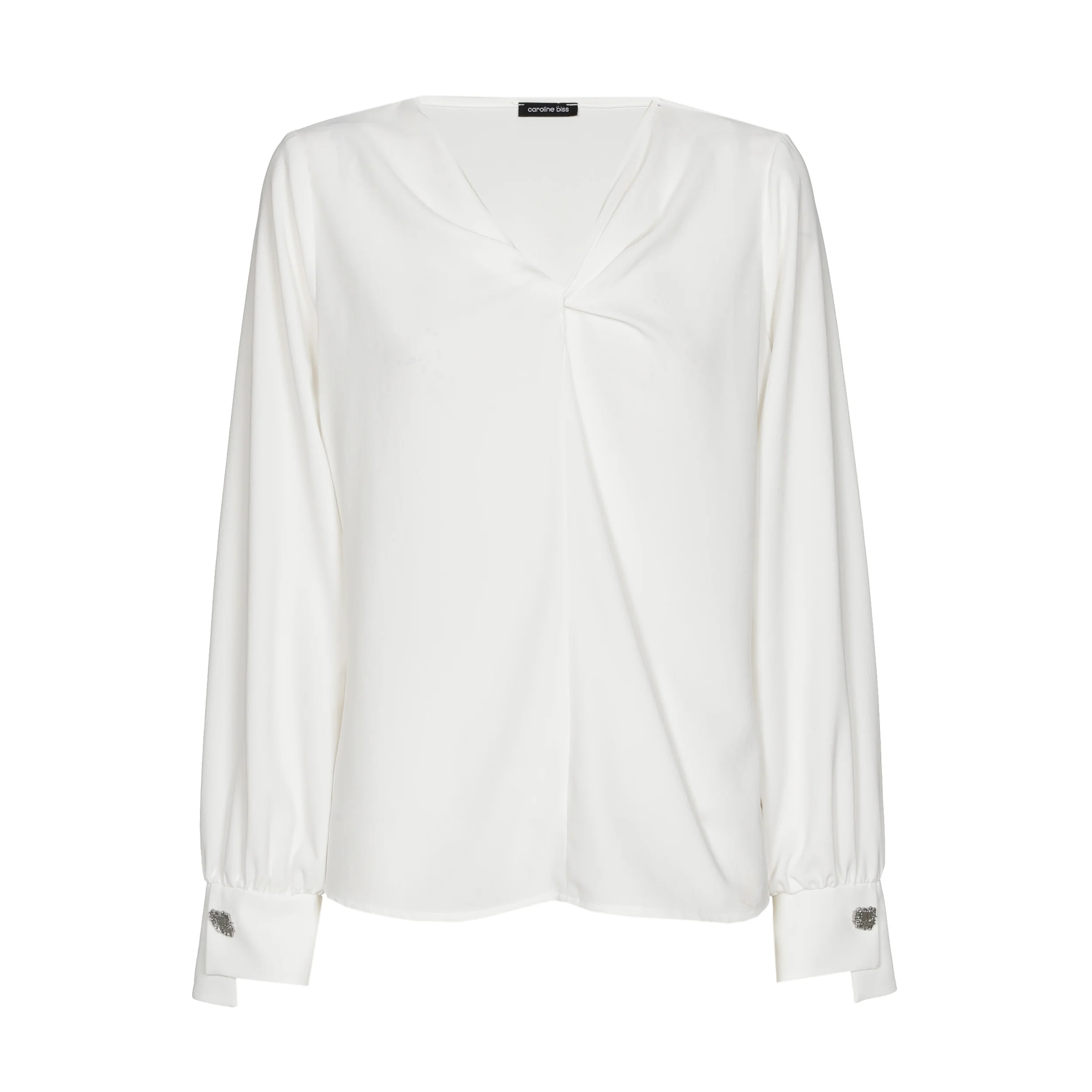 Blouses lange mouw wit Caroline Biss - Image 2