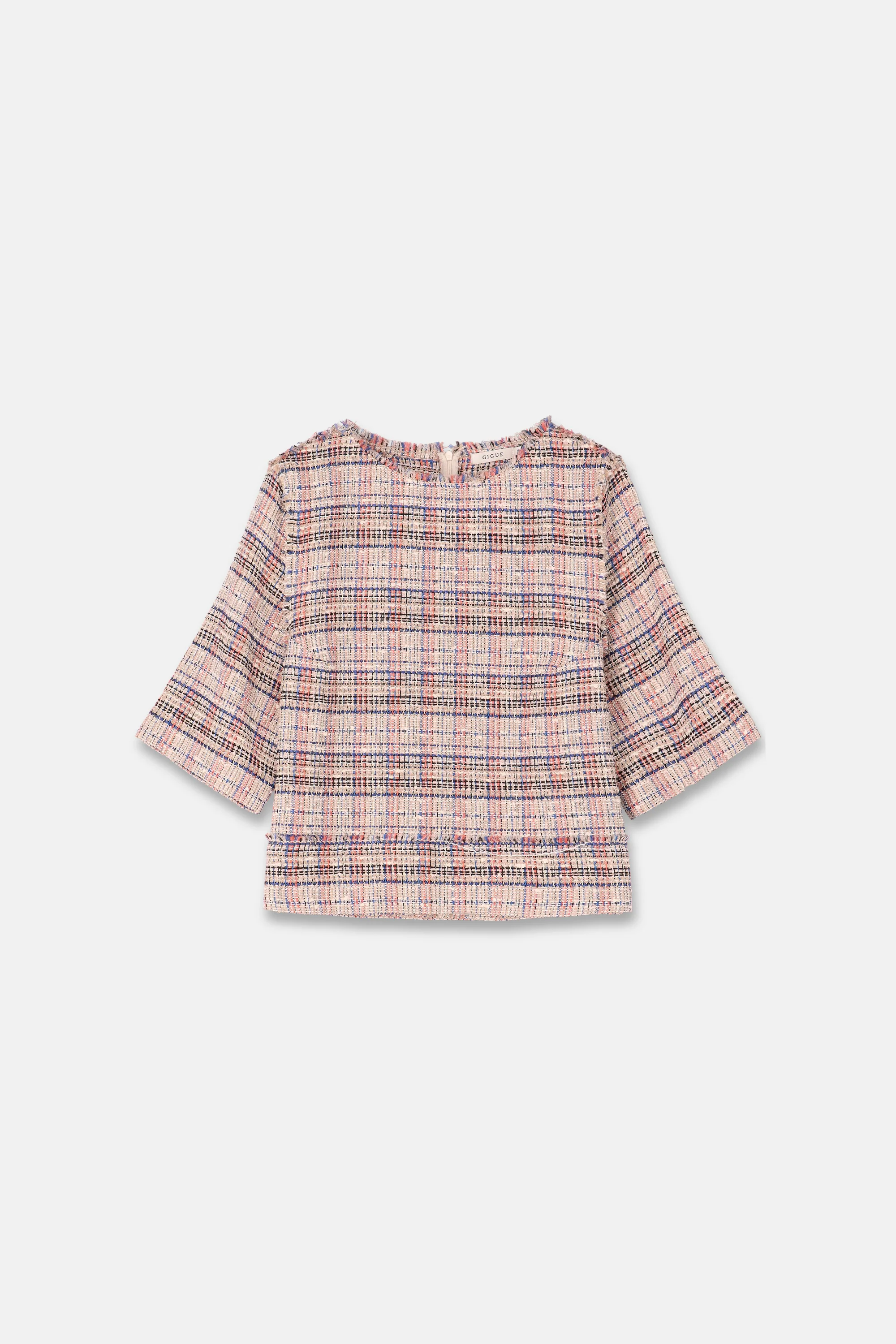 Blouses lange mouw beige Gigue