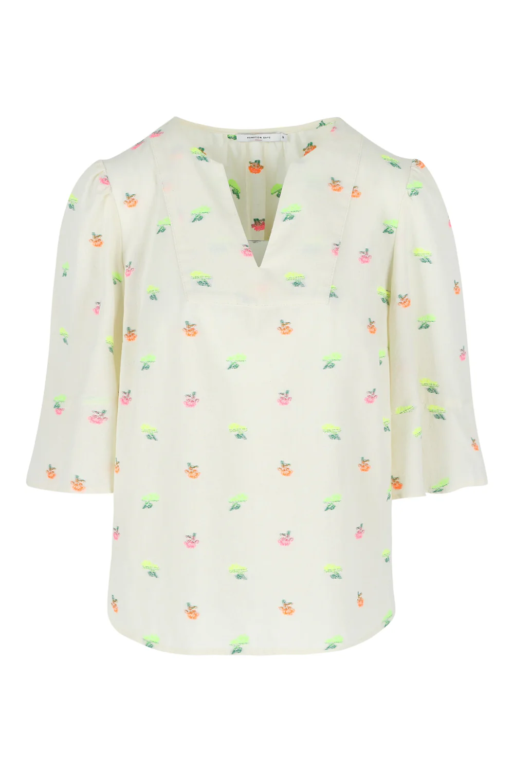 Blouses lange mouw beige Hampton Bays