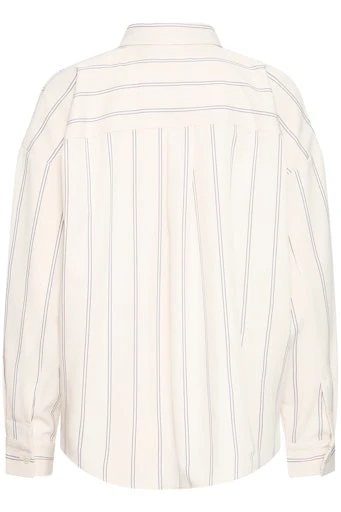 Blouses lange mouw beige ICHI - Image 2