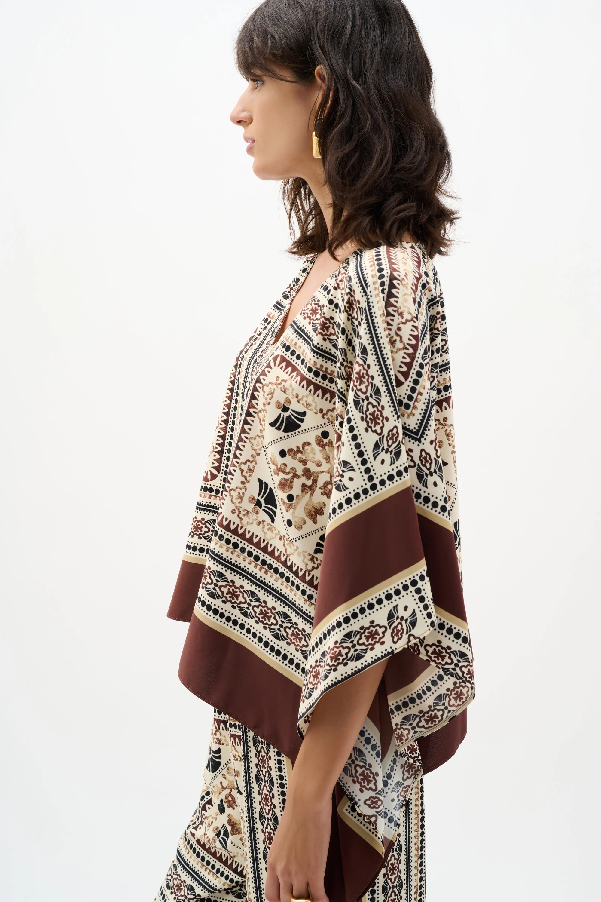 Blouses lange mouw beige Joseph Ribkoff - Image 3