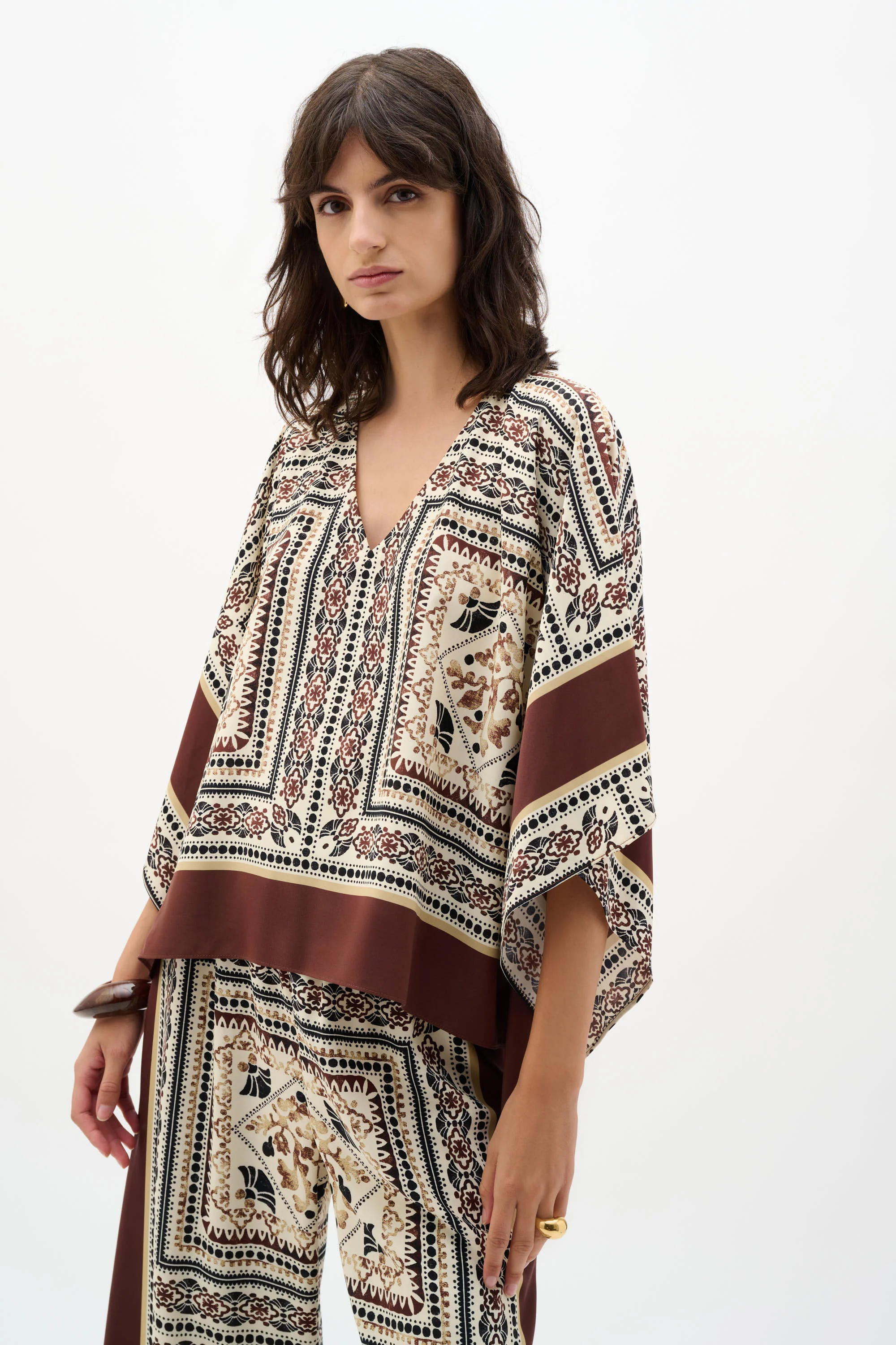 Blouses lange mouw beige Joseph Ribkoff - Image 5
