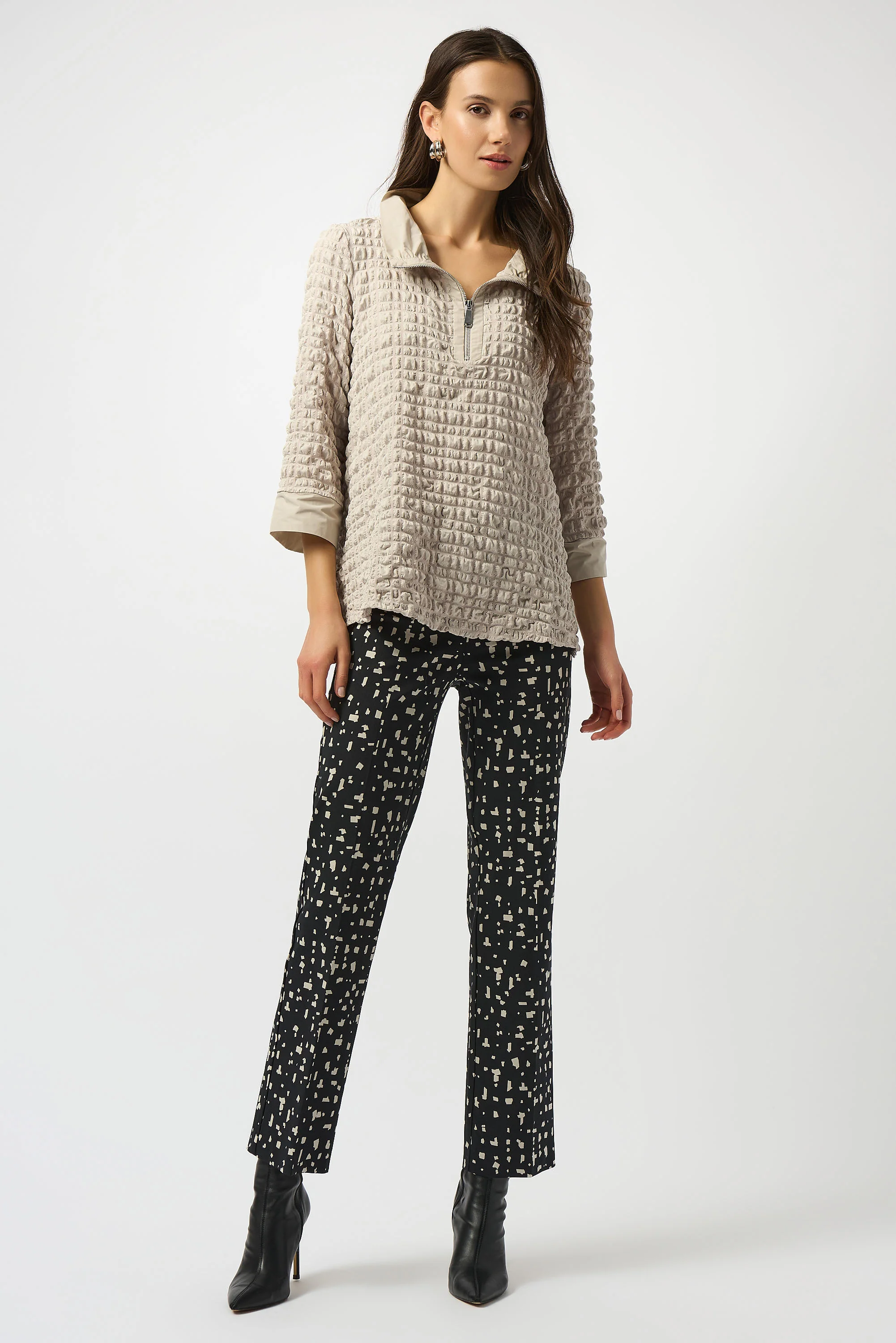 Blouses lange mouw beige Joseph Ribkoff - Image 2