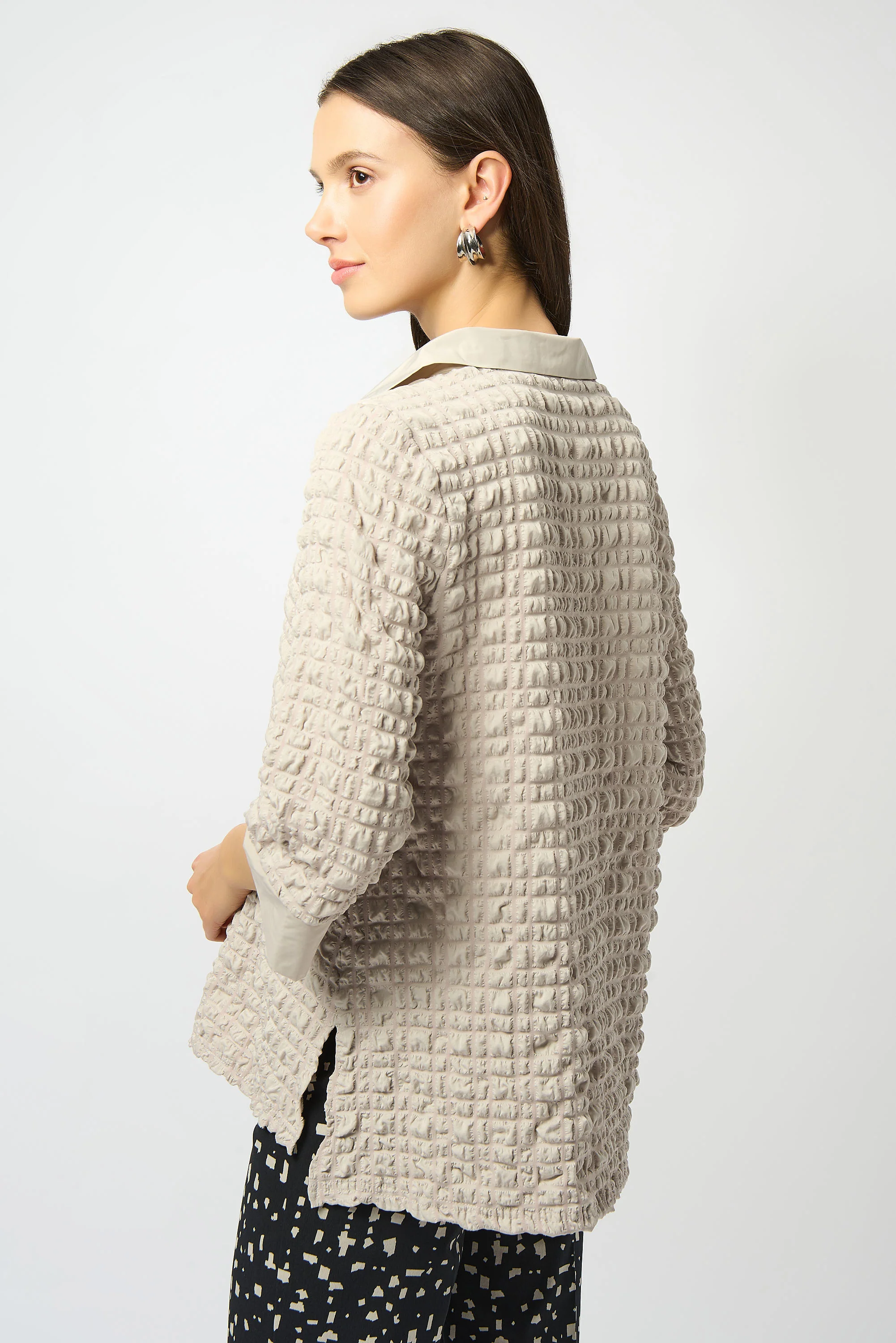 Blouses lange mouw beige Joseph Ribkoff - Image 3