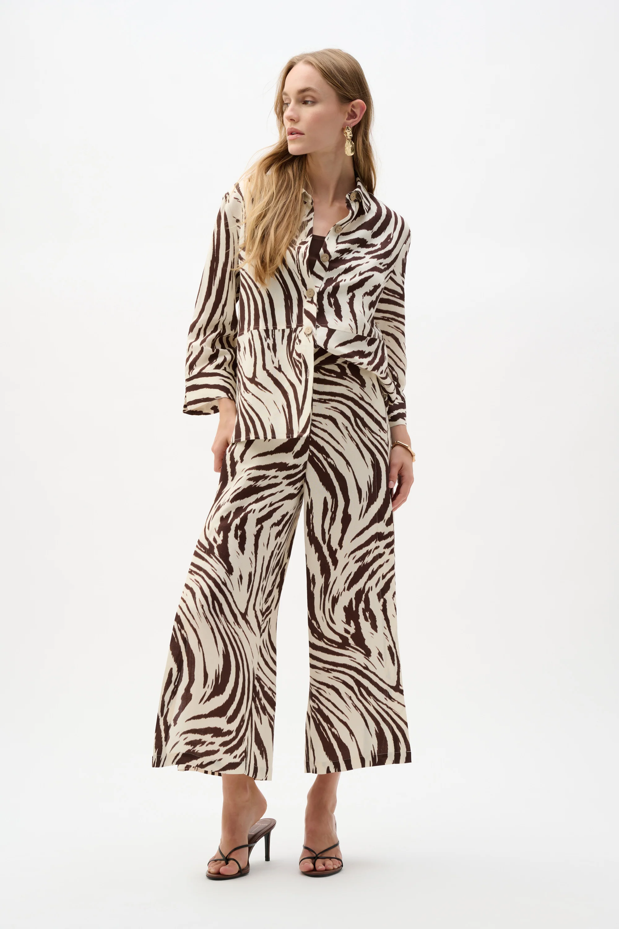 Blouses lange mouw beige Joseph Ribkoff - Image 3