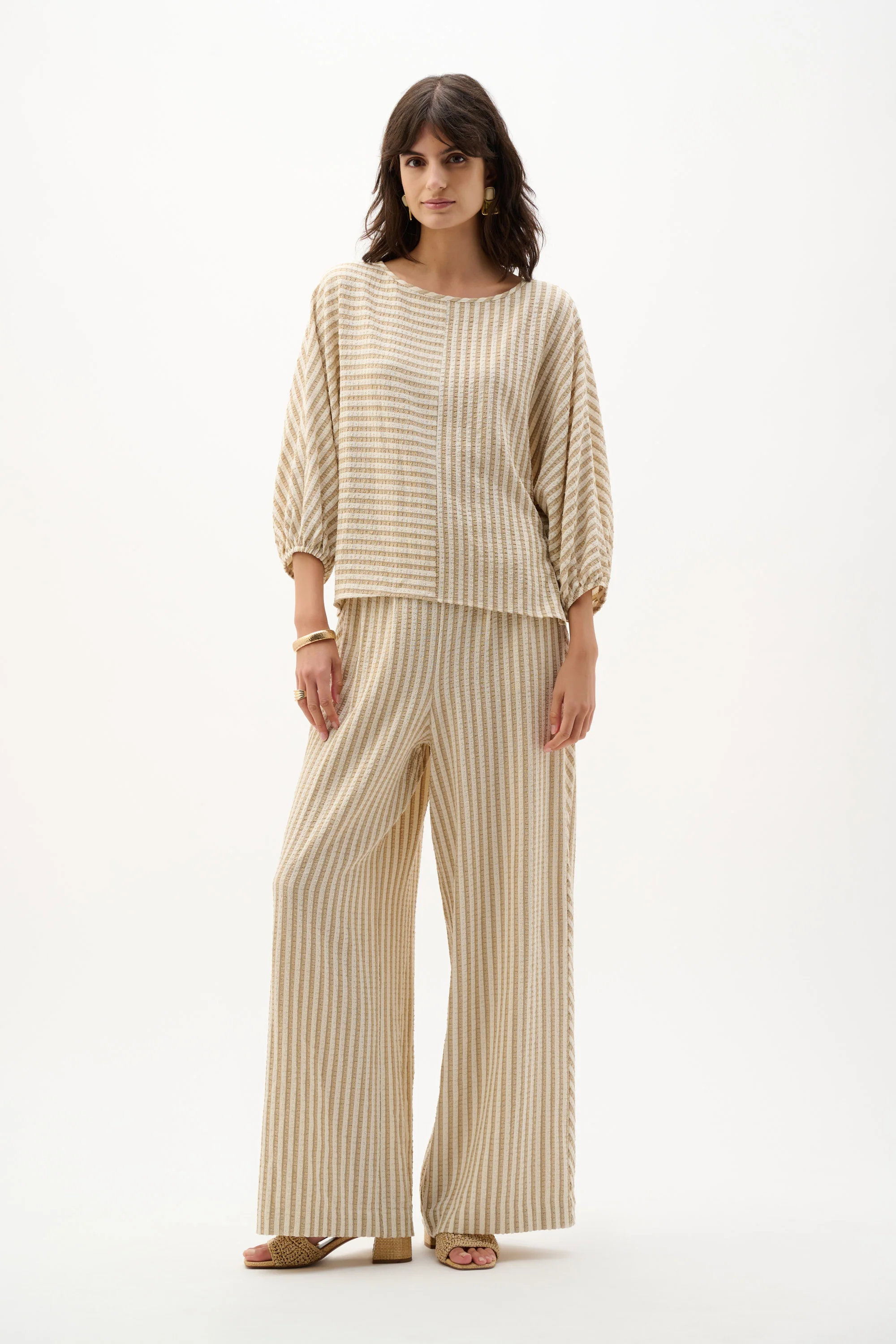 Blouses lange mouw beige Joseph Ribkoff - Image 4