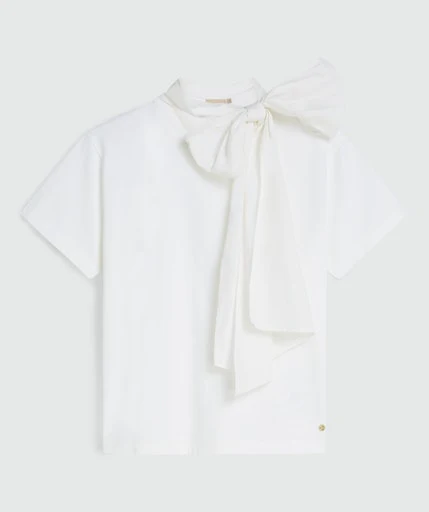 Blouses korte mouw beige JOSH V