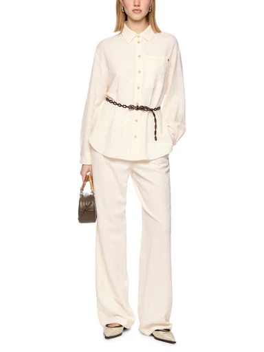 Blouses lange mouw beige Marc Cain - Image 2