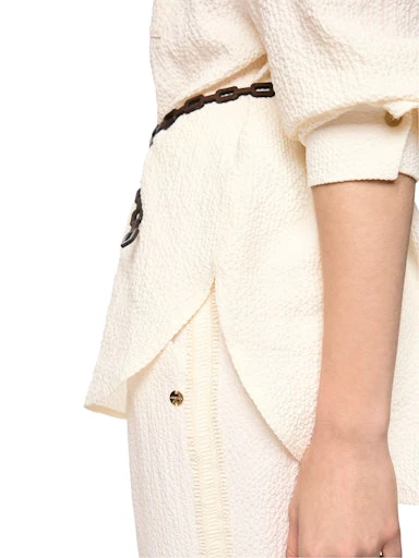 Blouses lange mouw beige Marc Cain - Image 5