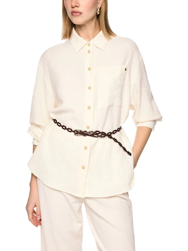 Blouses lange mouw beige Marc Cain - Image 6
