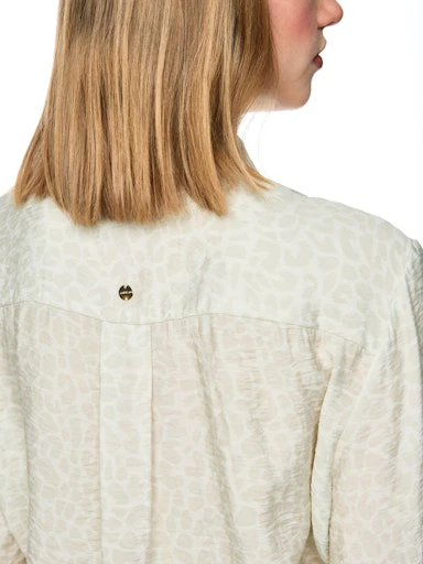 Blouses lange mouw beige Marc Cain - Image 6