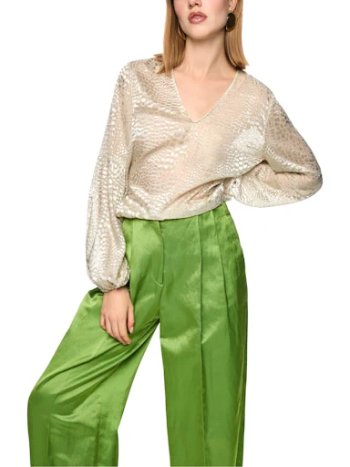 Blouses lange mouw beige Marc Cain - Image 7