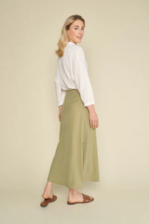 Blouses lange mouw beige Marie Méro - Image 3