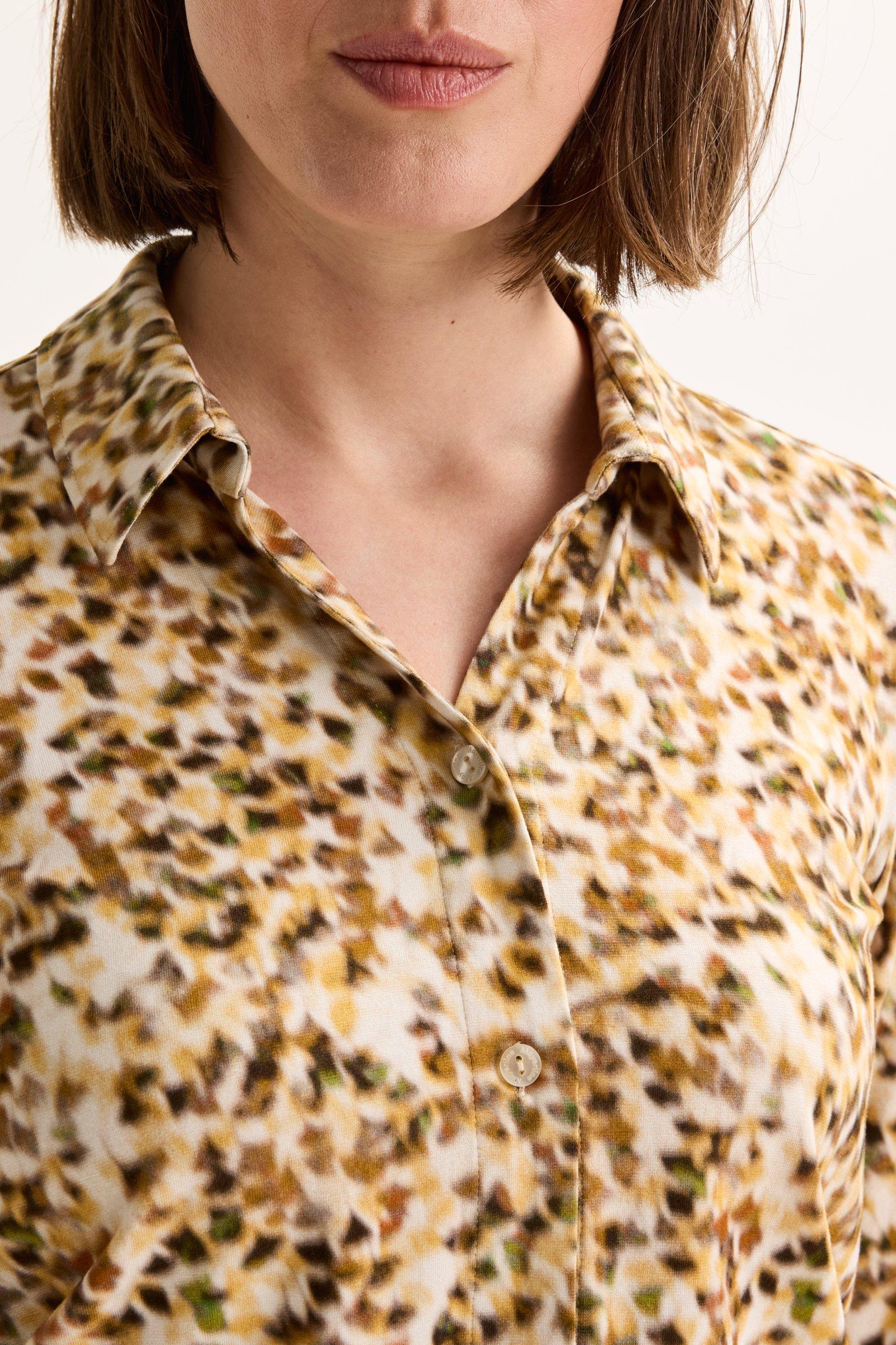 Blouses lange mouw beige Mayerline - Image 3