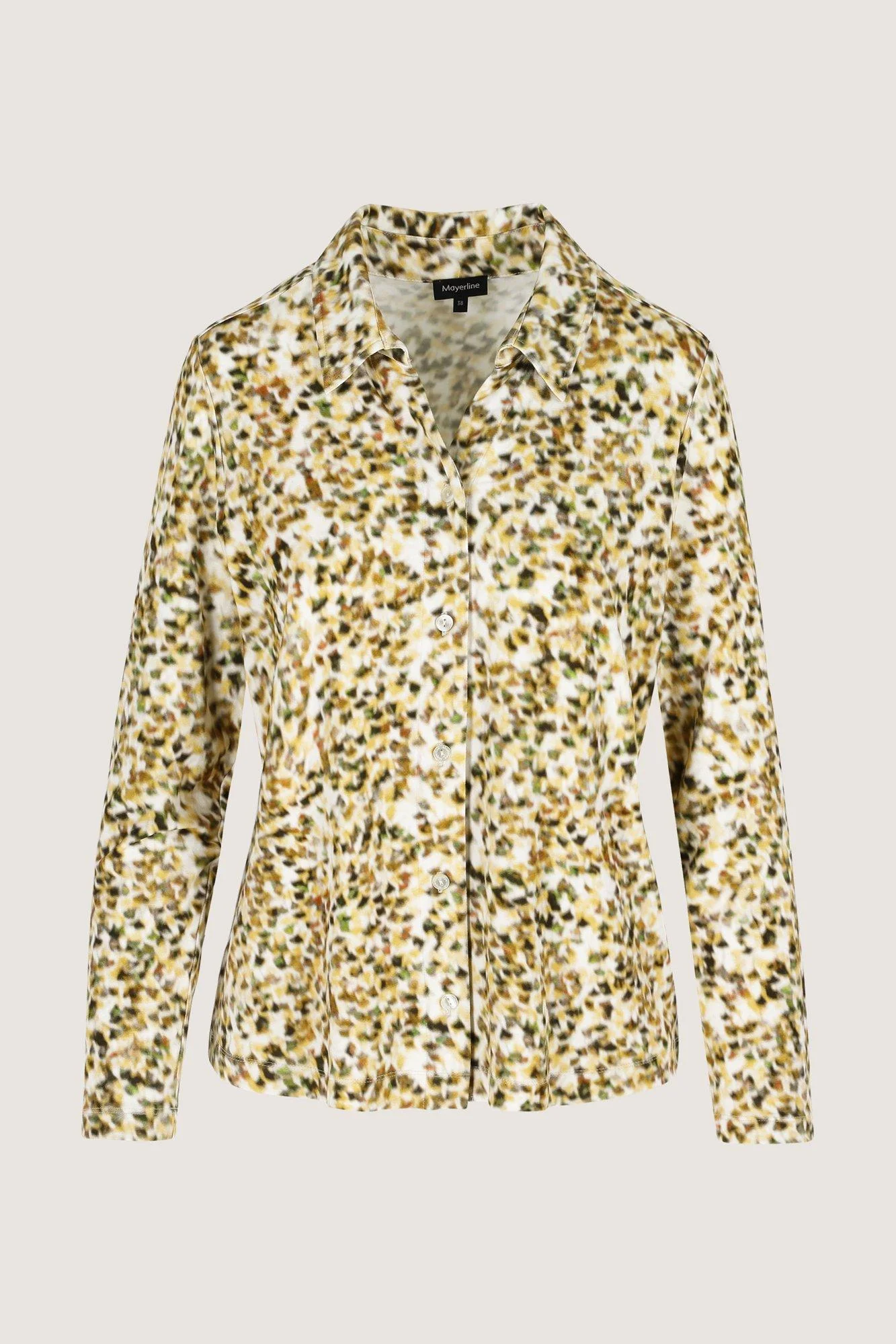 Blouses lange mouw beige Mayerline - Image 5