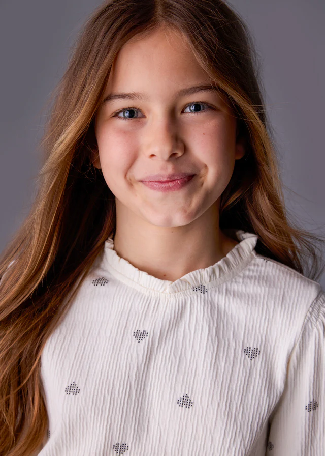 Blouses lange mouw beige Mayoral - Image 5