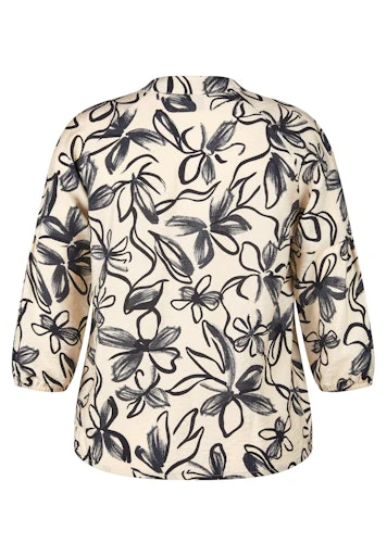 Blouses lange mouw beige Rabe - Image 2