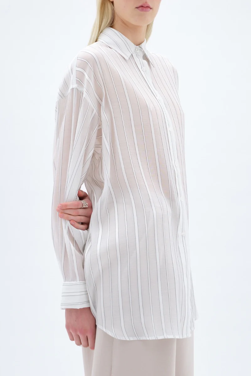 Blouses lange mouw wit REMAIN - Image 2