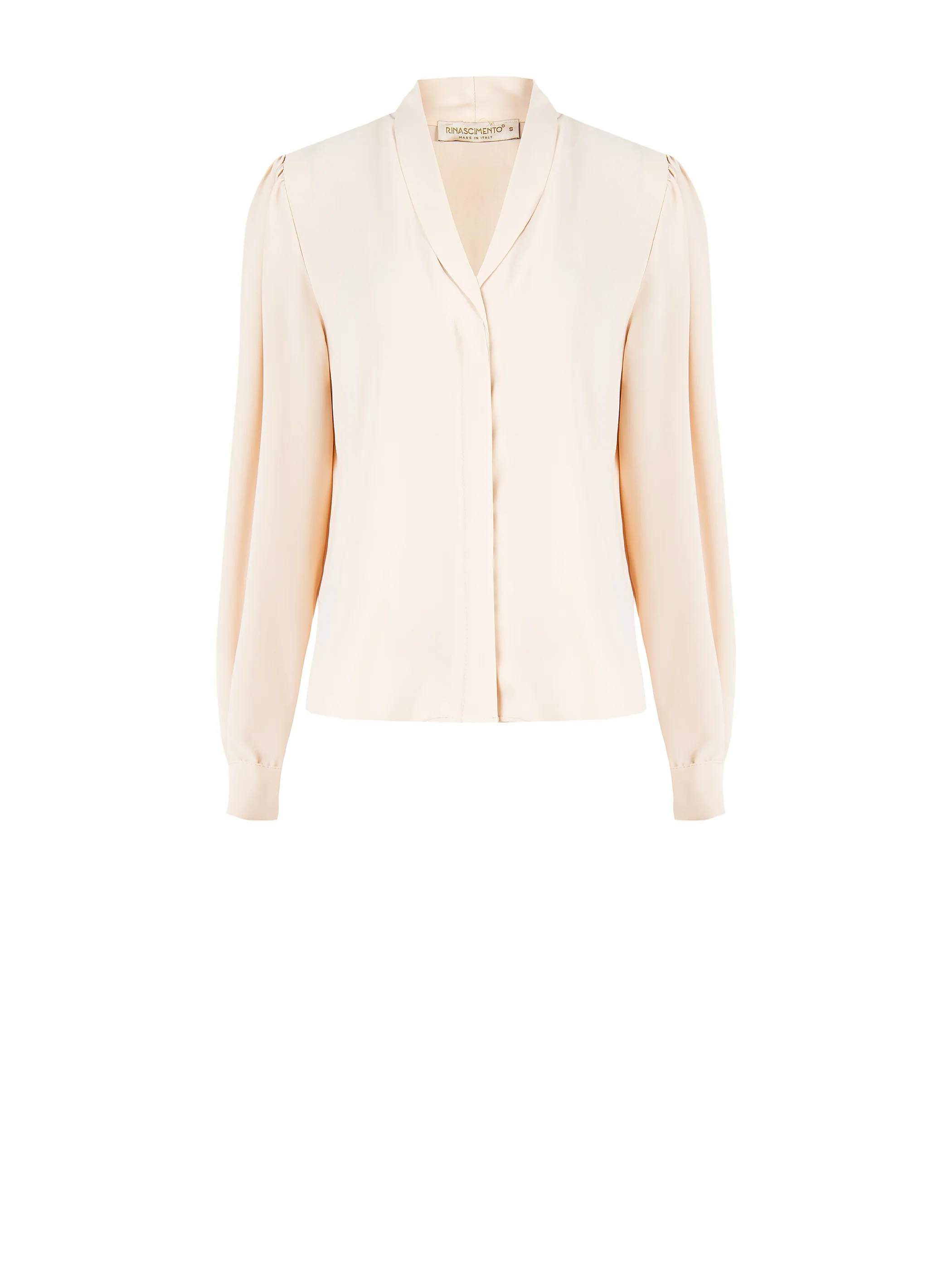Blouses lange mouw beige Rinascimento - Image 2