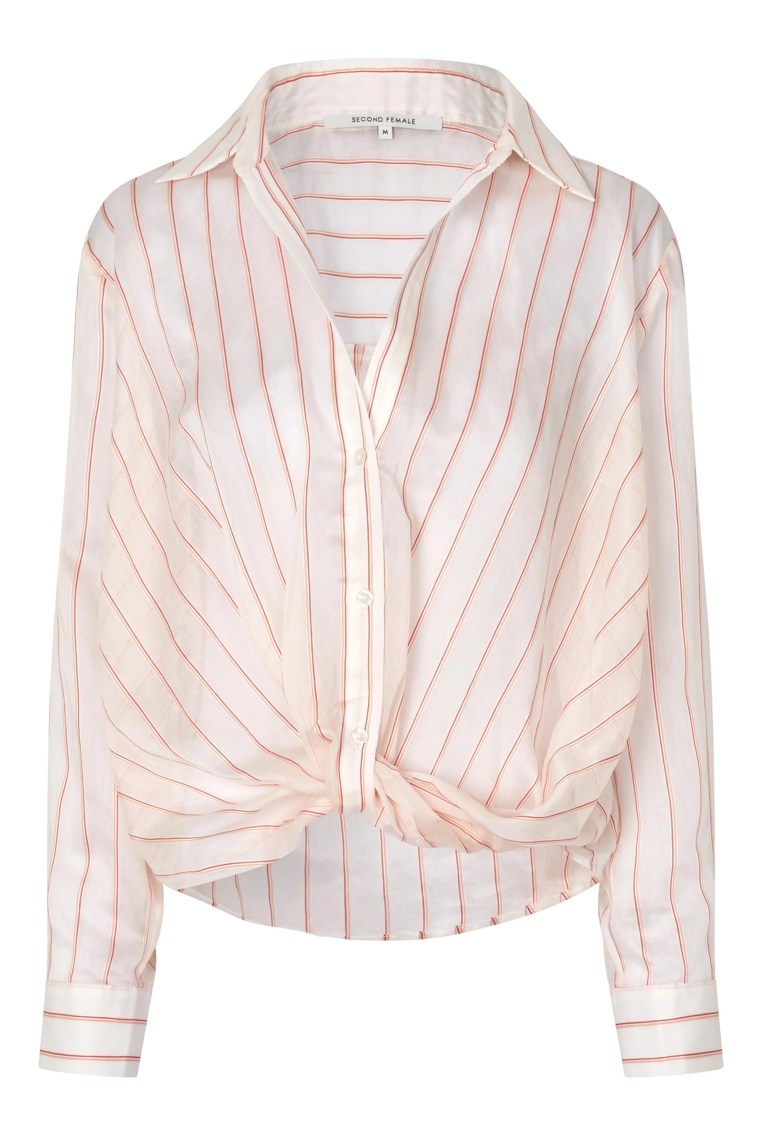 Blouses lange mouw beige Second Female - Image 6