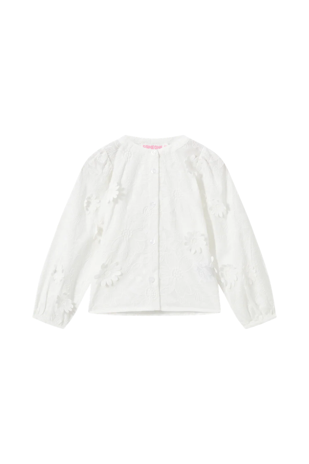 Blouses lange mouw beige Someone