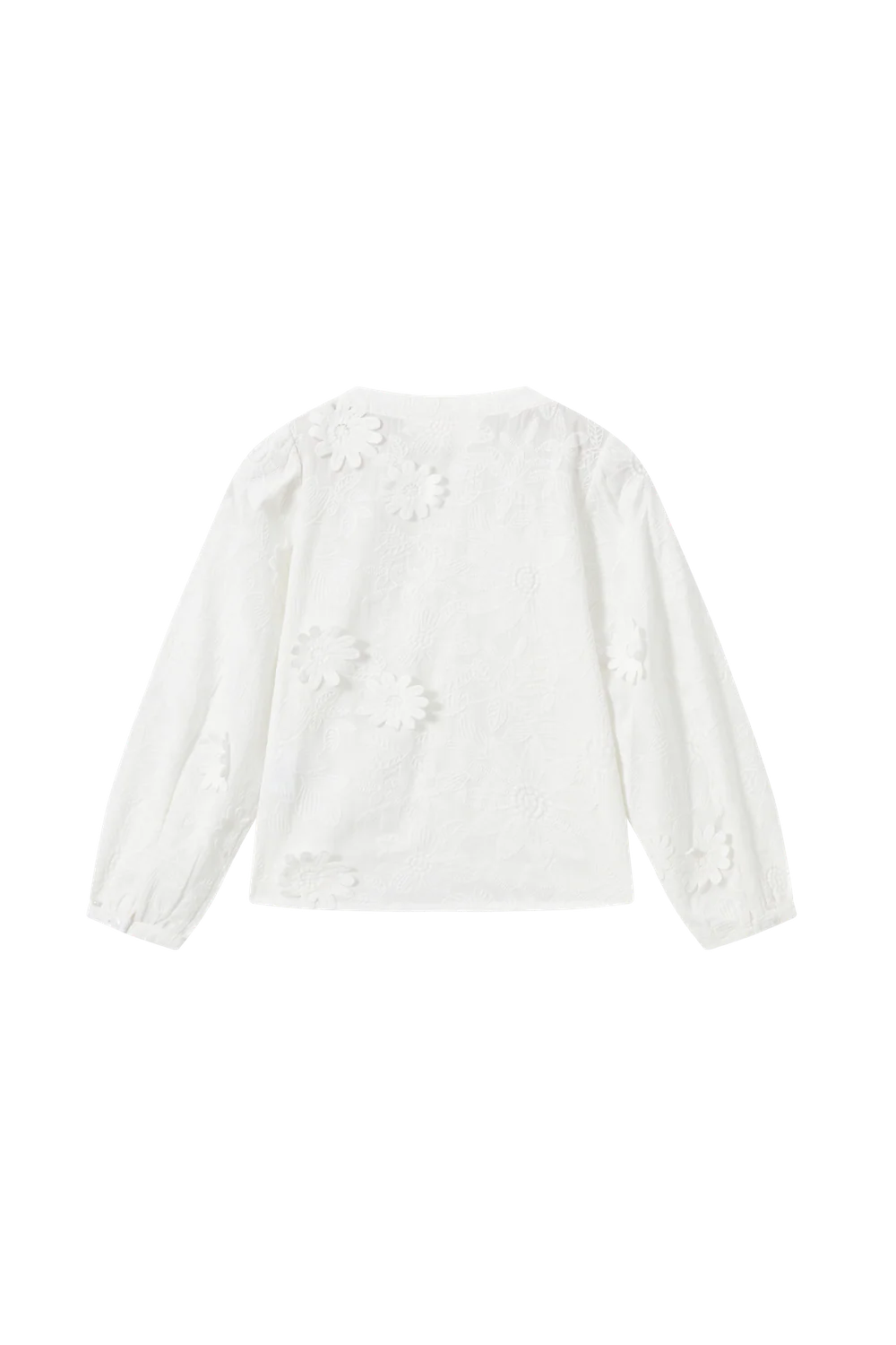 Blouses lange mouw beige Someone - Image 4