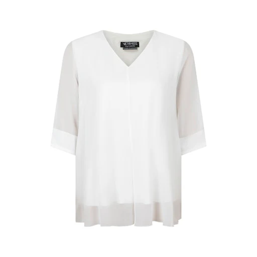 Blouses lange mouw beige Verpass