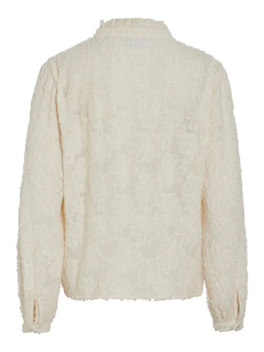 Blouses lange mouw beige VILA - Image 2
