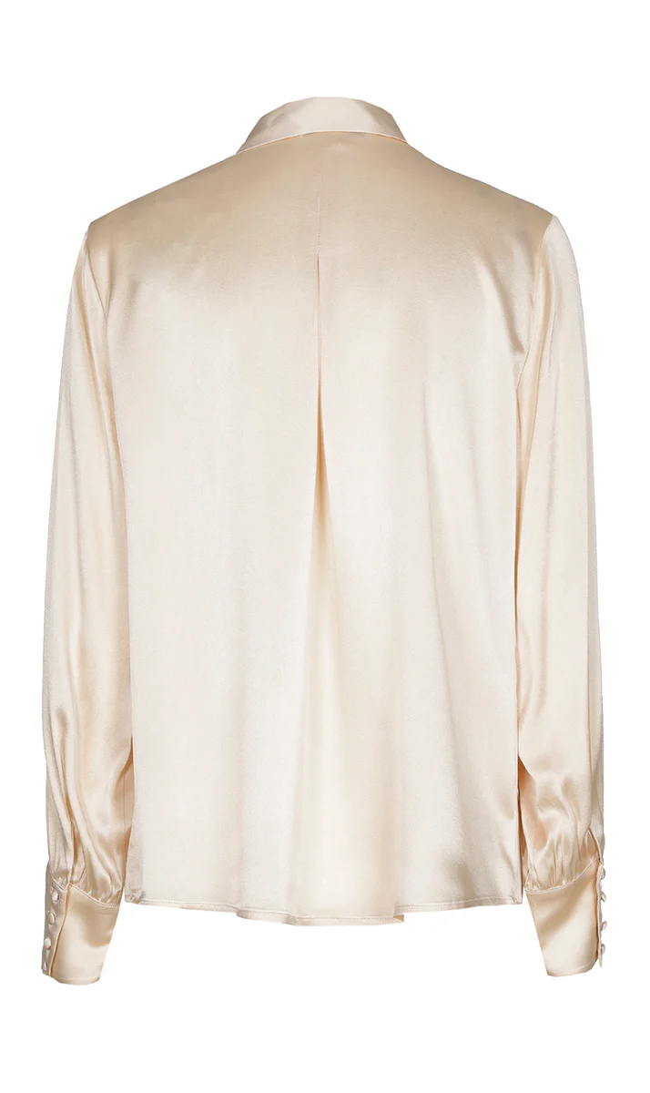 Blouses lange mouw beige Xandres - Image 2