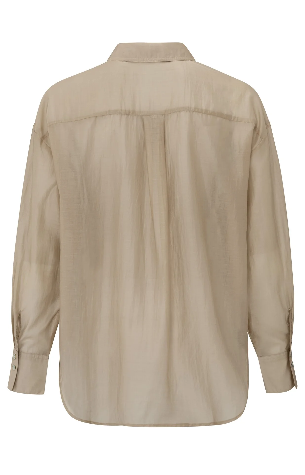 Blouses lange mouw beige YAYA - Image 2