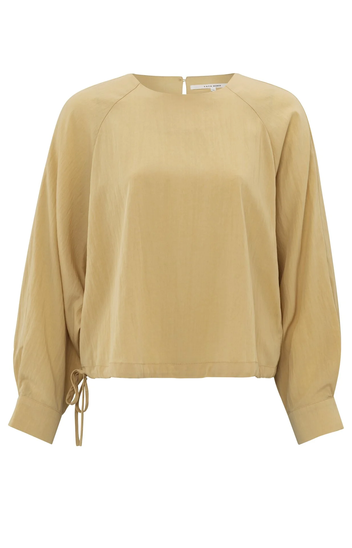 Blouses lange mouw beige YAYA