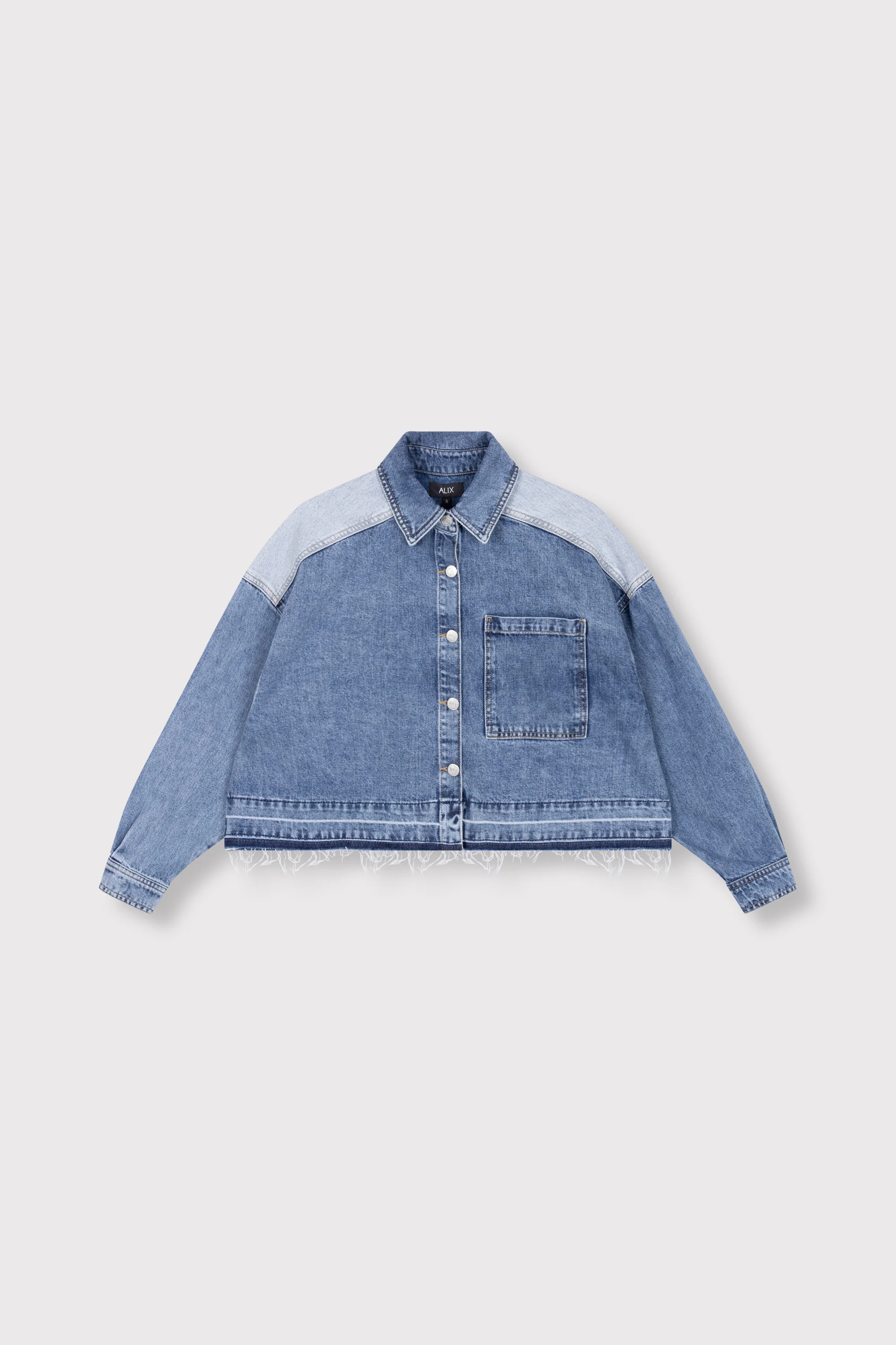 Blouses lange mouw blauw ALIX The Label - Image 3