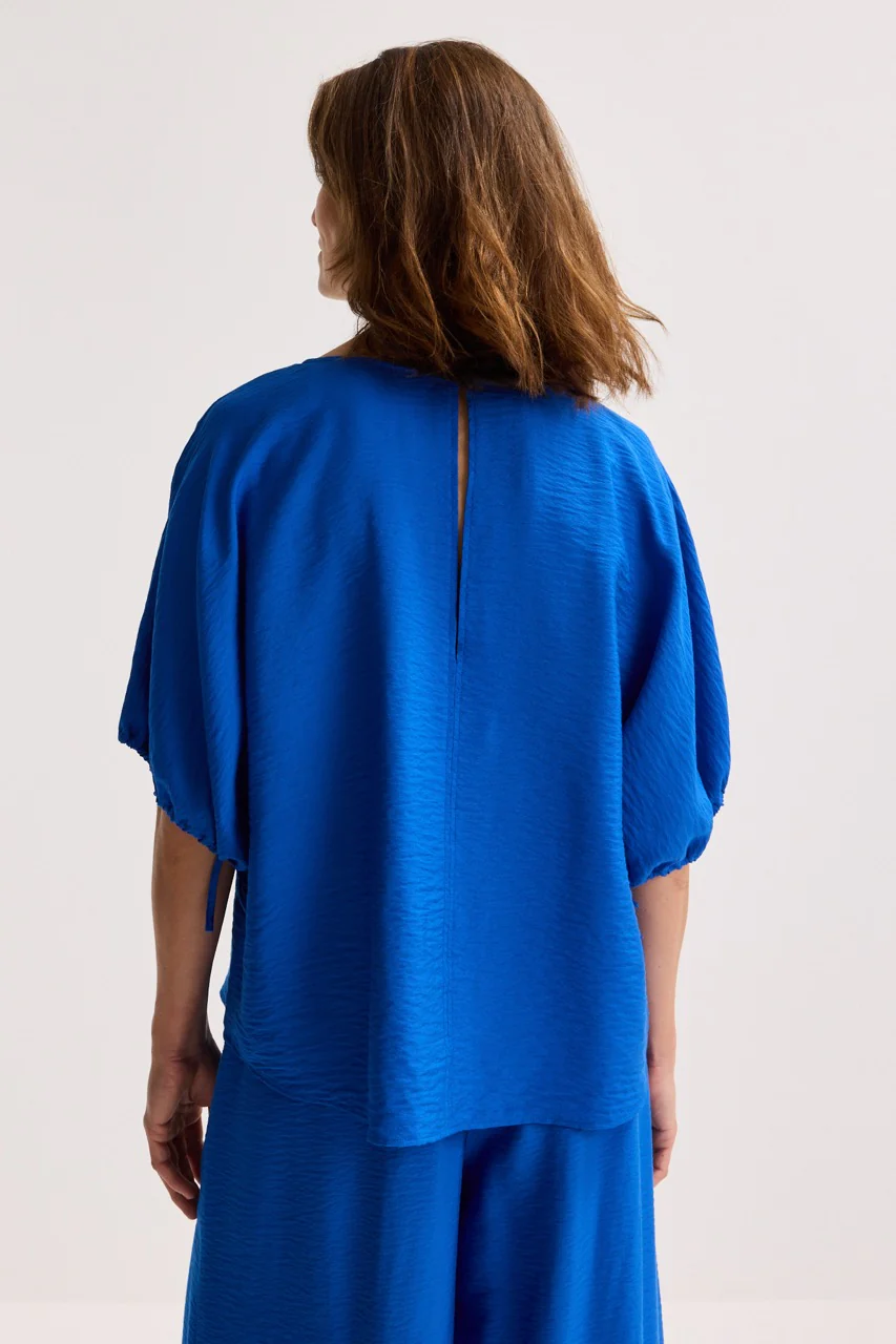 Blouses lange mouw blauw Améline - Image 4