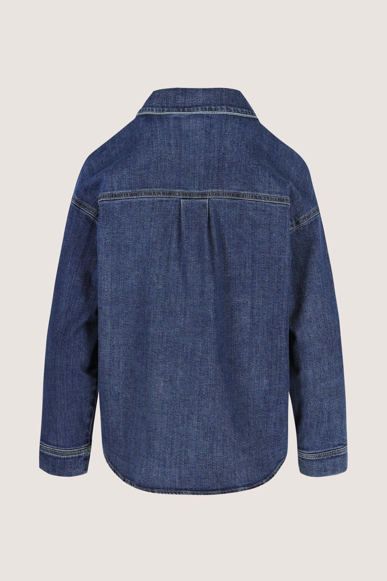 Blouses lange mouw blauw Améline - Image 4