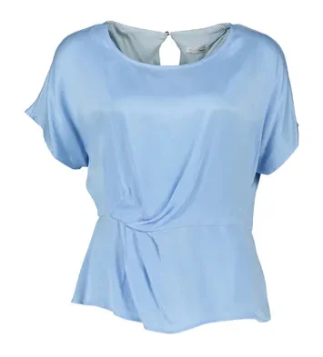 Blouses lange mouw blauw Atmos