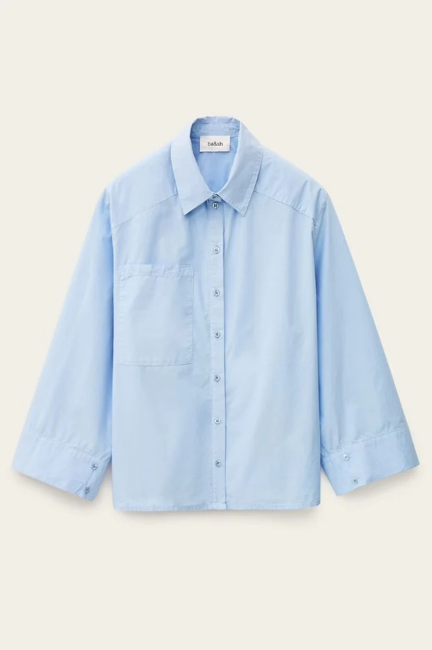 Blouses lange mouw blauw ba&sh - Image 3