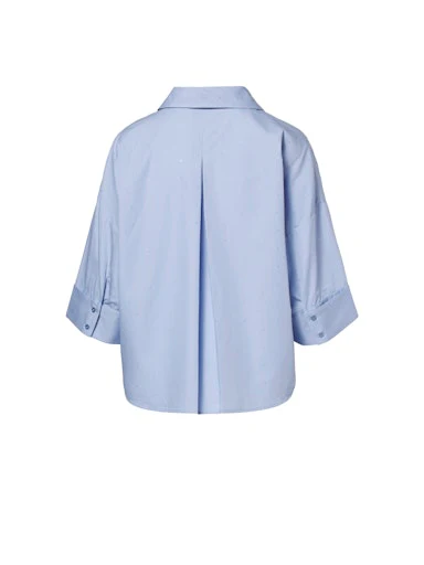Blouses lange mouw blauw Beaumont - Image 2