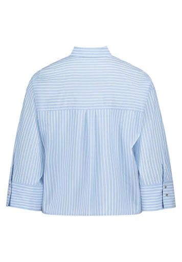 Blouses lange mouw blauw Betty & Co - Image 2