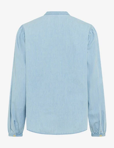 Blouses lange mouw blauw BRAX - Image 2