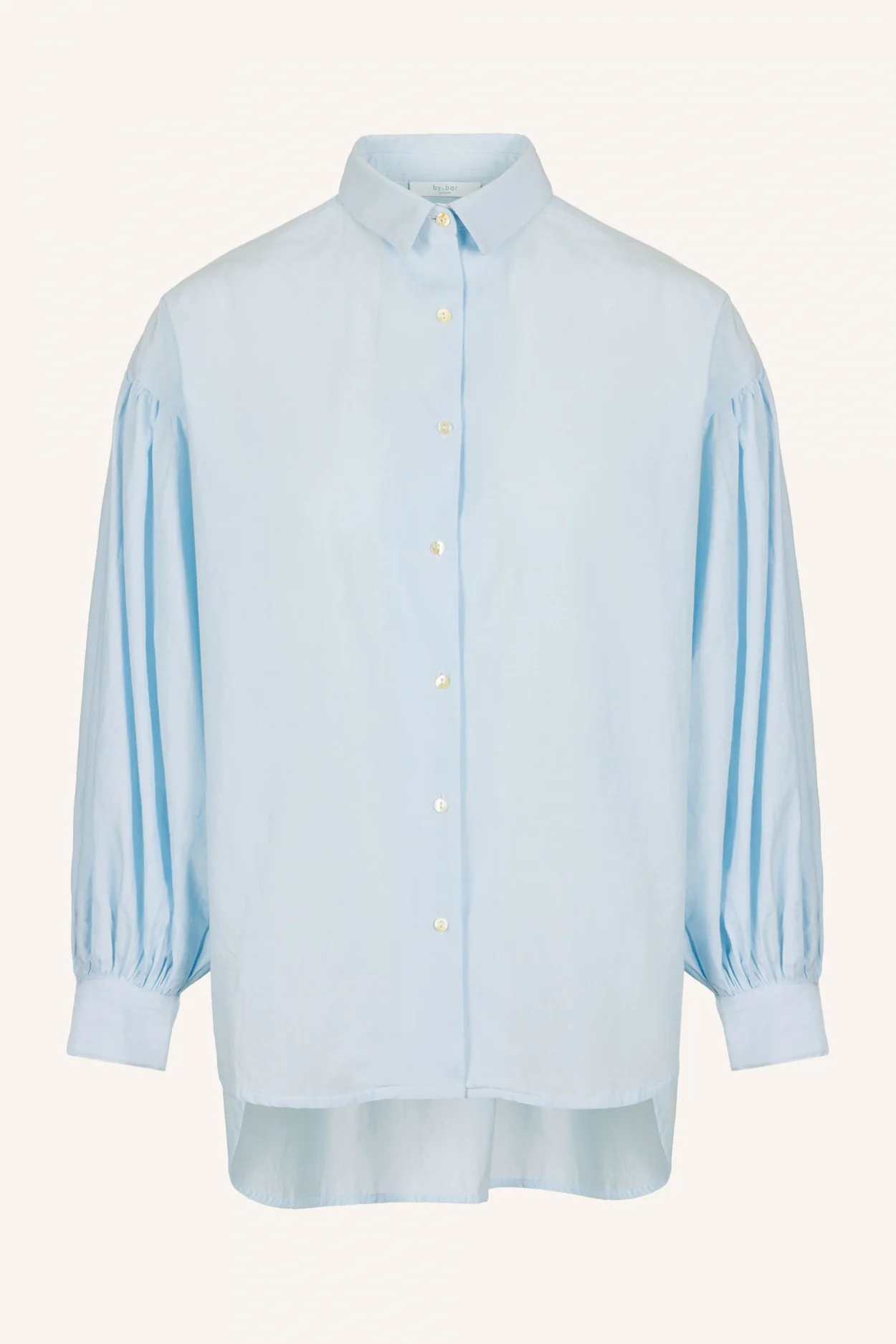 Blouses lange mouw blauw by-bar - Image 3