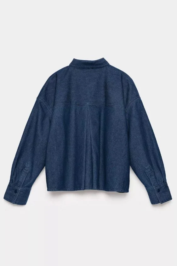Blouses lange mouw blauw CKS - Image 4