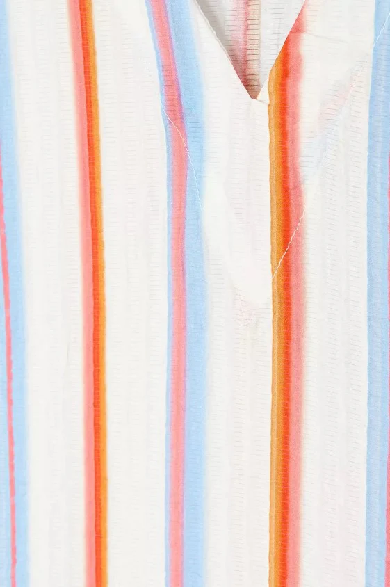 Blouses korte mouw blauw CKS - Image 3